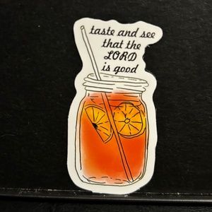 FAITHFUL QUOTE LEMONADE STICKER